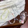 Anti-lost Candy Colors Cellphone Keychain Y2K Butterfly Mobile Phone Chain  Women