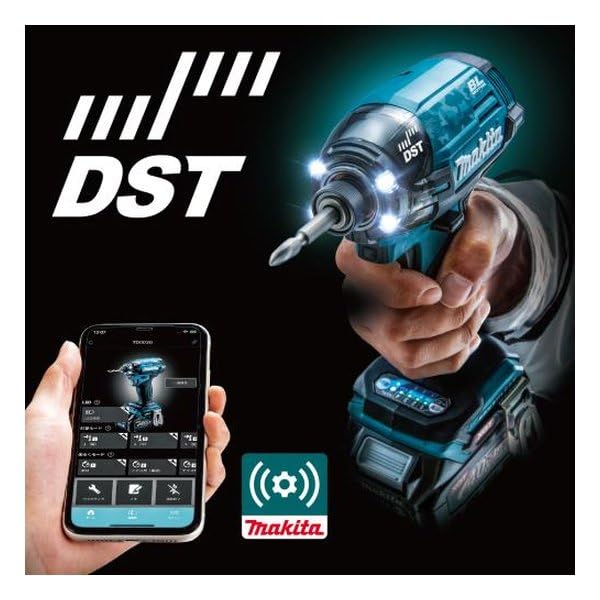 Аккумуляторный ударный гайковерт Makita 40Vmax TD002GZB (черный)