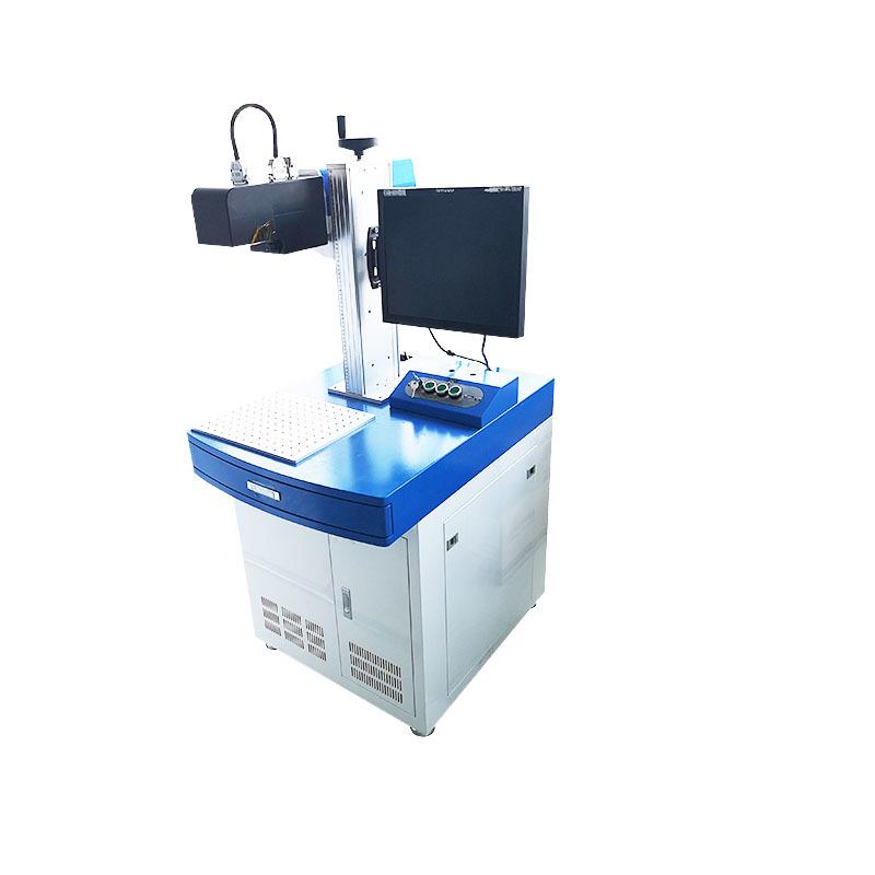 Desktop Fiber Laser Marking Machine for Metal, Stainless Steel, Nameplates, QR Codes, Molds, and Plastic.