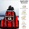 Custom Name Spartak Trnava Football Crest Blanket Lightweight Ideal Bedding Blanket Perfect for Travel, Camping,Living Rooms,Sofas,Christmas gift