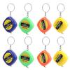 20 Pieces Tape Measure Keychains, Car Key Pendants, Tape Measure Keyrings, Mini Tape Measure Bag Charms, Tape Measure Keychains, Bag Pendants, Pocket