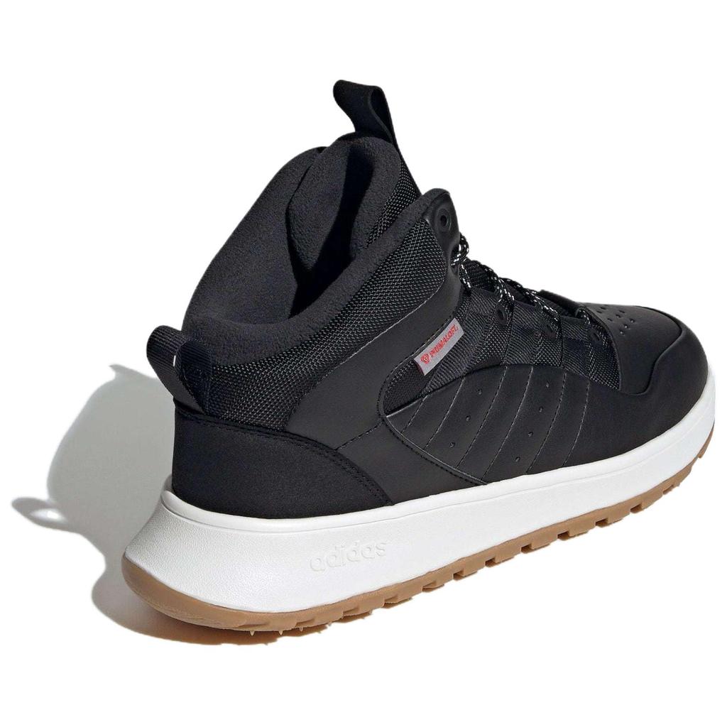 Adidas Fusion Storm 2.0 Trendy Comfortable Non-Slip Durable Mid-Top Basketball Shoes Unisex Sneakers Black JP7713