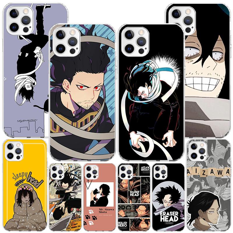 Чехол для телефона My Hero Aizawa Shouta для iPhone 17 Air 16 Pro Max 16E 15 + 14 Plus 11 12 13 Mini 7 8 SE Подарочная печатная крышка Fundas 16 P