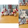 Metoyou Patch Bear Plush Toy With Soft For Kids And Collectors