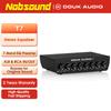 Nobsound T7 7-полосный эквалайзер с балансным XLR / RCA предусилителем для домашнего усилителя