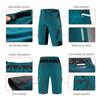 WOSAWE Motorcycle Shorts Men Loose Fit Multi-Pockects MTB Shorts Downhill Mountain Bike Motocross Racing Moto Summer Short Pants