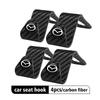For Mazda Car Seat Headrest Hook Universal Hidden Suede Seat Back Hanger 3 CX3 CX4 CX5 CX7 CX8 CX9 CX30 RX7 Atenza Axela GH1