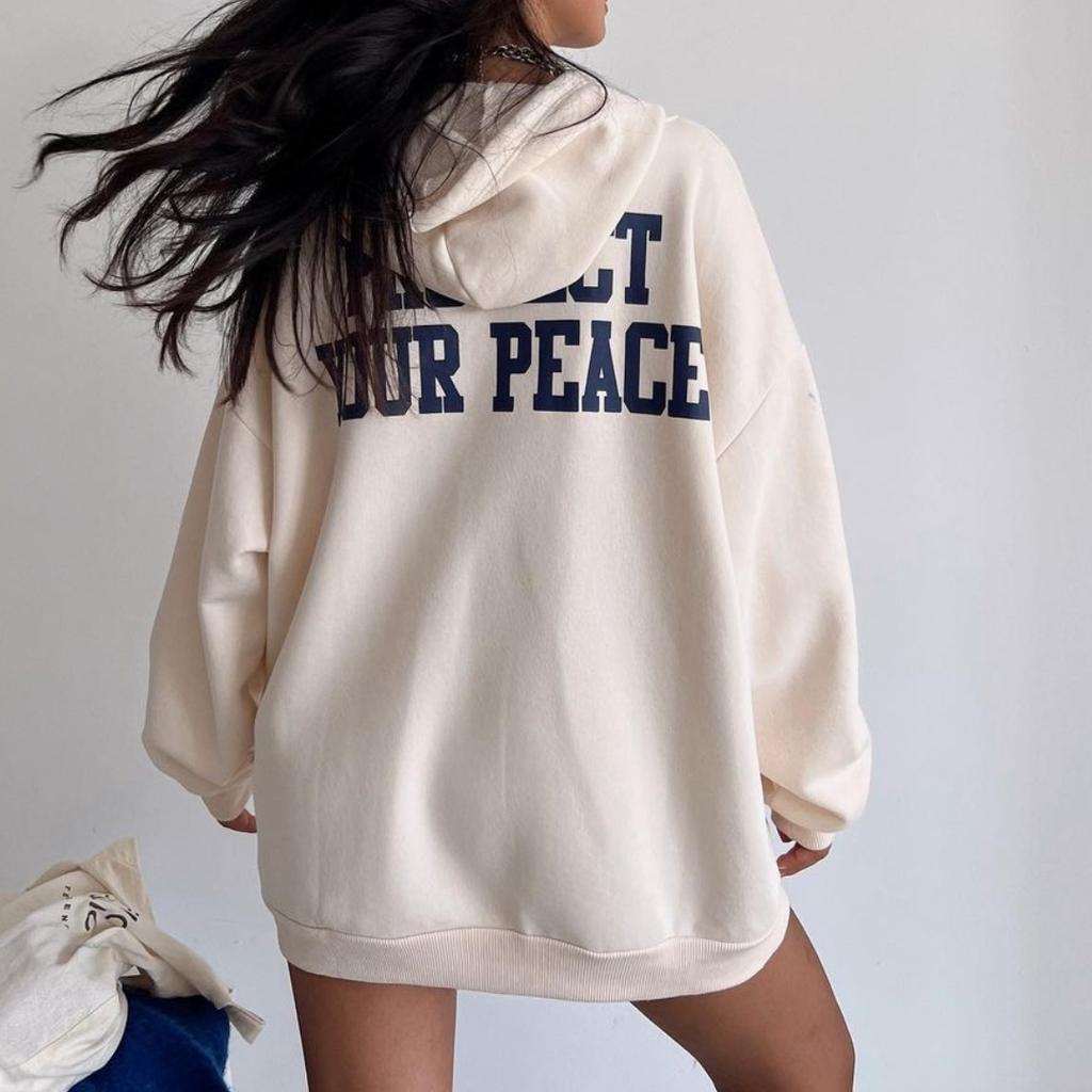 BITCED Женская повседневная модная принтованная утолщенная 100-каратная толстовка с капюшоном с длинным рукавом для женщин