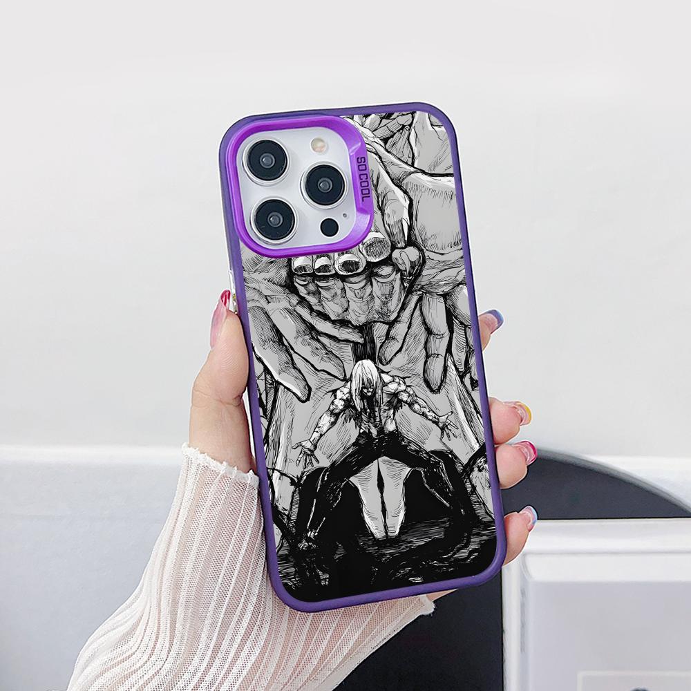 Чехол для телефона JJK Махито для iPhone 17 16 15 14 13 12 11 X XR XS Air Pro Max Plus Фиолетовый Разноцветный Серебристый Чехол