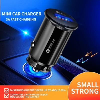 3a Mini Usb Автомобильное зарядное устройство для мобильного телефона, планшета, GPS, быстрое зарядное устройство для Iphone, Samsung, Xiaomi, Huawei, LG Oneplus Vivo, адаптер в автомобиле