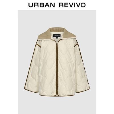 Женский пуховик UR 2025 свободного кроя