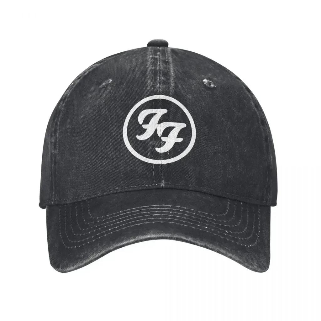 Vintage Foos Fighter Baseball Caps Unisex WoUnisex Distressed Washed Snapback Hat Outdoor Activities Adjustable Caps Hat