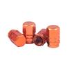 4Pcs Aluminum Tire Valve Caps Car Rim Plugs Tire Valve Cover valve stem Nipple Caps Motorcycle Car Wheel Plugs