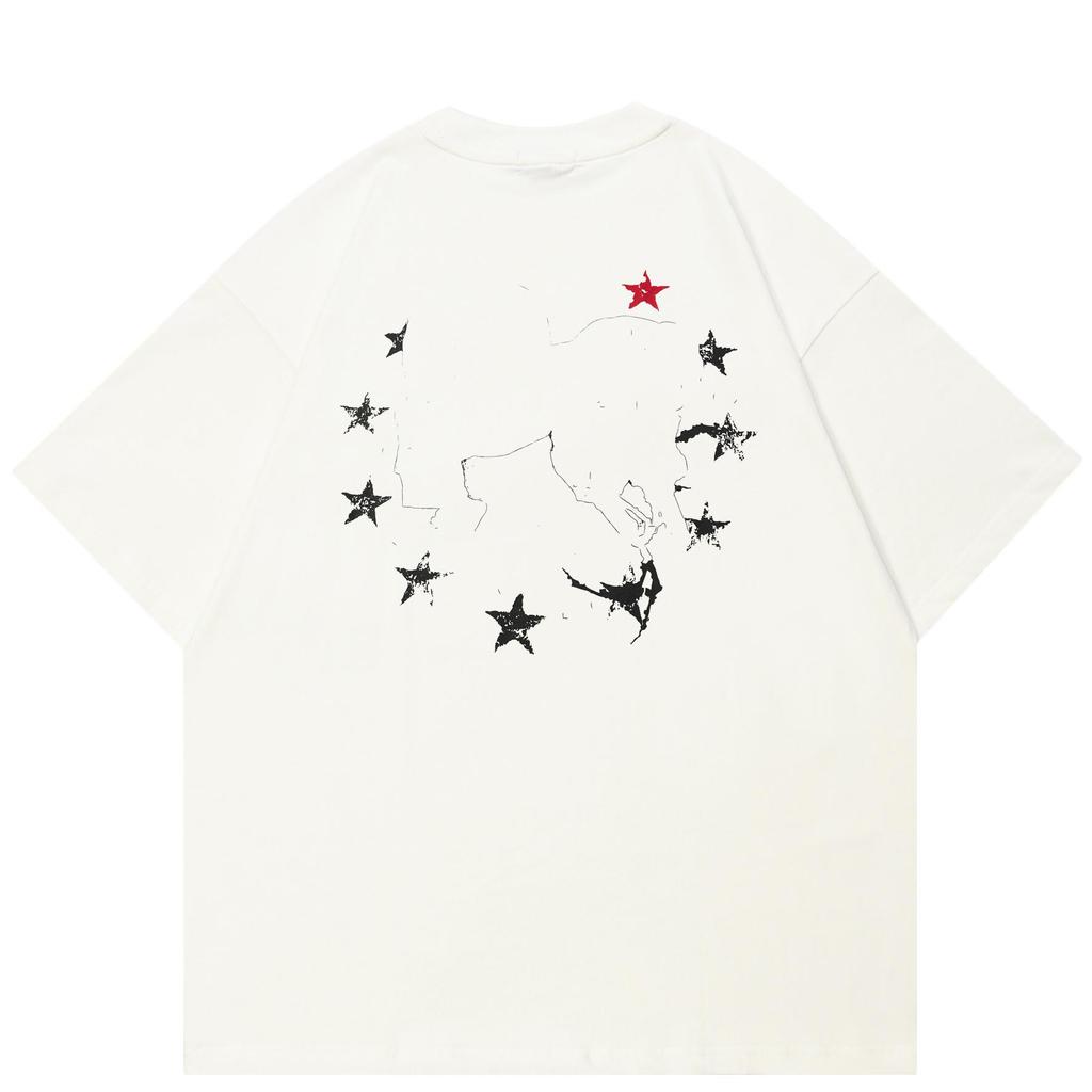 Уличная одежда Bothsides Funny Cat Graphic T-Shirt Хлопковая футболка Унисекс Топы Футболки Летняя футболка с короткими рукавами