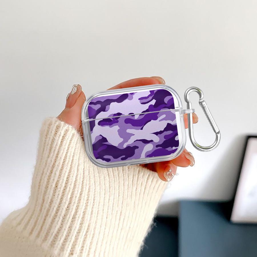 Камуфляжный чехол для Airpods Pro2 Pro3 Pro 4 1 3 2 Прозрачные чехлы-крышки для наушников