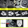 Car Multimedia Button Trim Cover Sticker For Mercedes Benz A B C E CLA GLA ML GL GLK GLE Class W176 W246 W204 W212 C117 X156