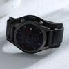 Watch Analog Waterproof Simple Male Black Leather Strap Clock Japanese Battery [Baosho] Men's