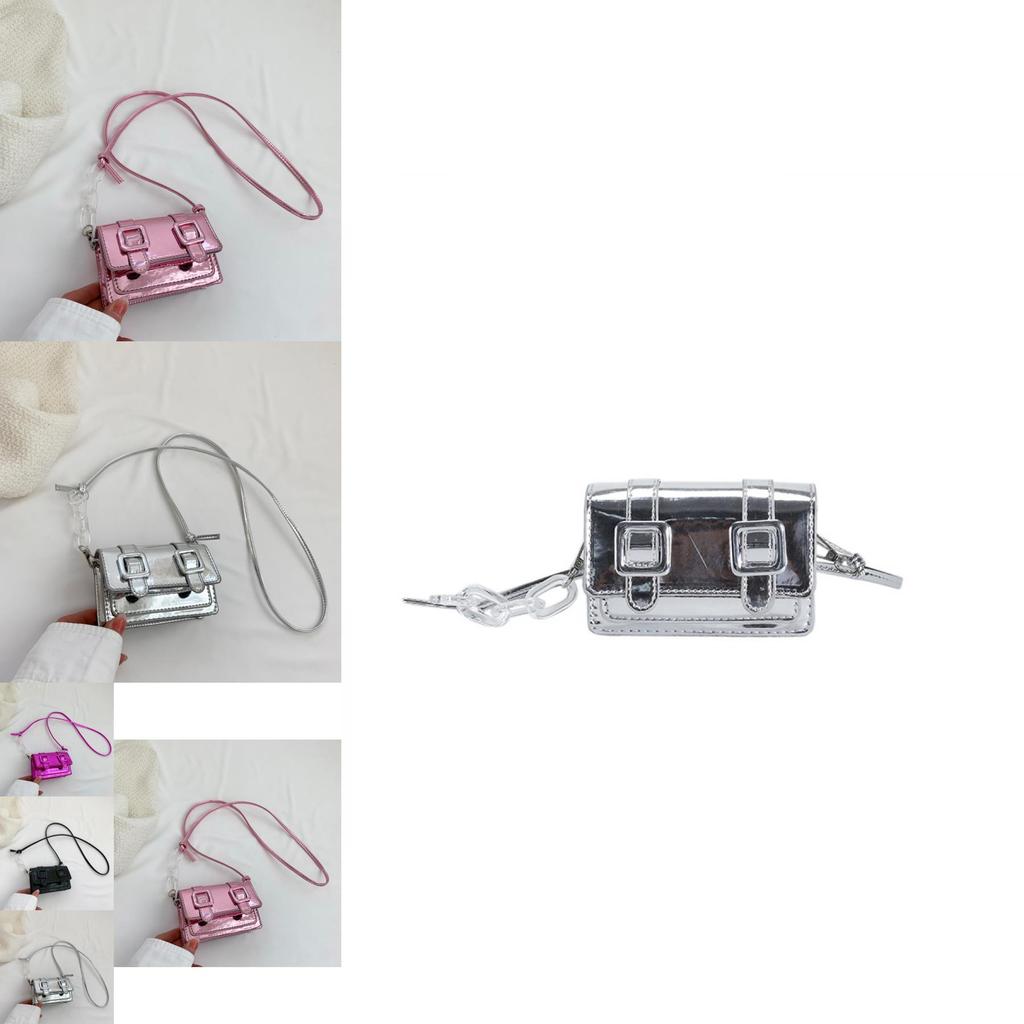 Trendy Minimalist Mini Bag 2024 New Summer Fashion Pu Small Box Handbag With Magnetic Lock And Camera Pocket