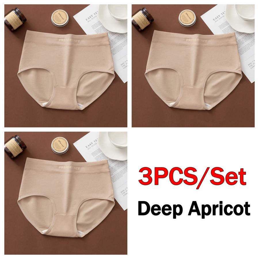 3PCS/Set Letter Seamless Women Panties Underpanties Sports Soft Female Underwear Large Size Sexy Pure Cotton Women's Intimates