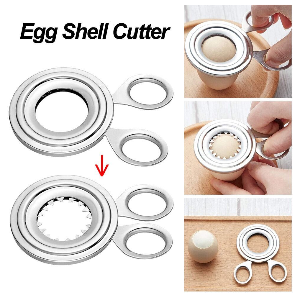Eggs Kitchen Gadget Egg Shell Opener Boiled Egg Shell Cutter Knocker Opener Topper Cutter Scissors
