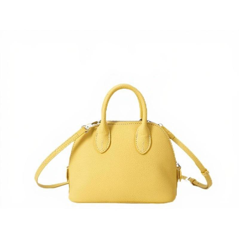 Сумка-боулинг Универсальная для поездок на работу Натуральная кожа Женская сумка Высококлассная сумка-ракушка