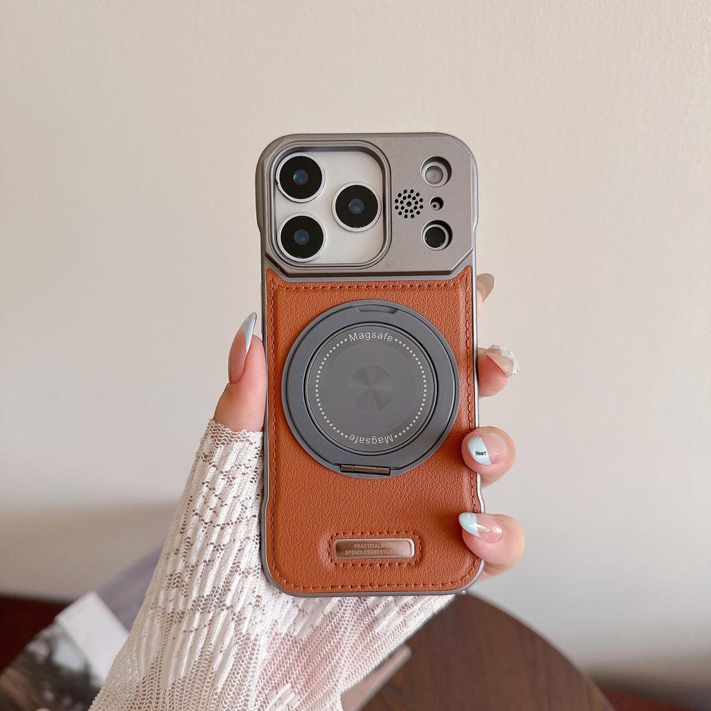 Безрамочный держатель Aroma 360 для iPhone 17 Pro Max и чехол для телефона Apple 15/16 Pro