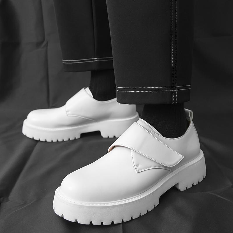 Fashion Men All-match Business Footwear 2025 New Men's PU Leather Loafers Slip-On Comfortable Casual Shoes Breathable Male Walking Shoes