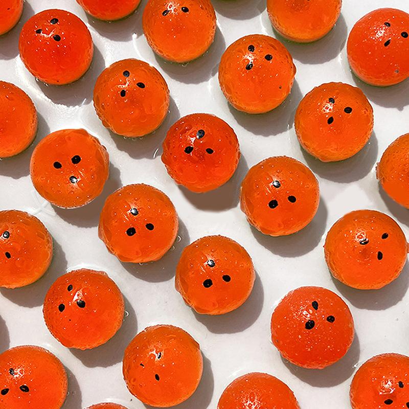 5 шт. Мини Прозрачный Арбуз Медленно Поднимающиеся Мягкие Игрушки для Снятия Стресса Каваи Сквиши Декомпрессионные Игрушки Подарок