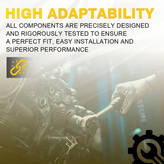 Комплект прокладок крышки клапанов двигателя с втулками для 01-05 Honda Civic 1.7L SOHC L4