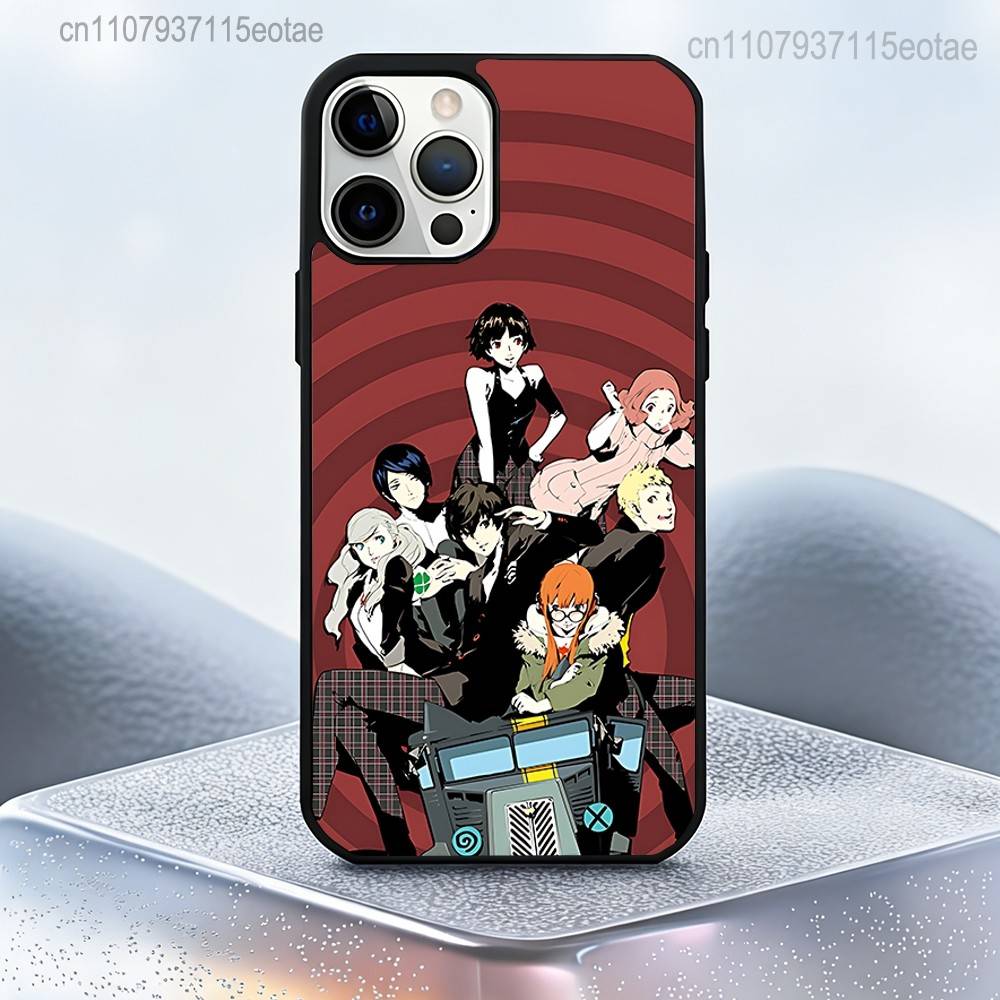 Магнитный чехол для игры P-Persona 5: Совместимо с IPhone 17,16,15,14,13,12,11,Pro,Max,Plus,Mini,SE4,E