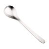 Sori Yanagi Simple Shaped Cutlery Designed for Ease of Use Tsubame Sanjo Stainless Steel Dessert Spoon Refined Design for a Smooth Texture Dishwasher
