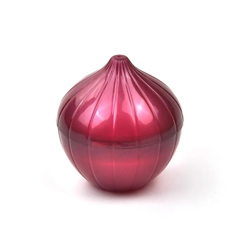 Контейнеры для еды в форме лука, зеленого перца, чеснока, лимона, фруктов, свежих фруктов, пластиковая коробка для хранения овощей, холодильник, хранение