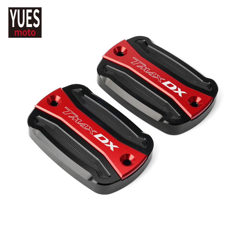 Мотоциклетные аксессуары Высококачественная крышка бачка тормозной жидкости с ЧПУ для Yamaha TMAX530 DX T-MAX 530