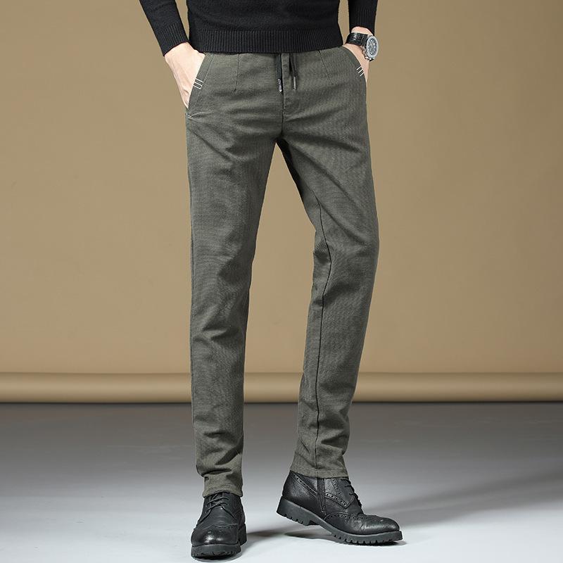 2024 Summer Thin Pants Men'S Versatile Loose Casual Pants Men'S Straight Tube Slim Fit Summer Pants