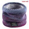 Men Women Soft Thick Neck Warmer Shawl Scarf Thermal Fleece