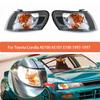 Сборка углового фонаря для Toyota Corolla AE100 AE101 E100 1993 1994 1995 1996 1997 Автомобильный передний бампер Указатель поворота