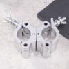 Aluminum Alloy Double Ring Buckle Stage Lights Clamp Clip Bracket 18-21Mm 38-52Mm Light Clamps Quick Release Lamp Hanger Hooks