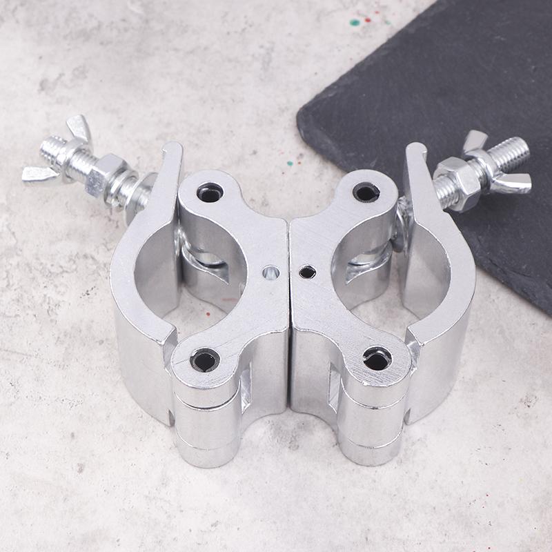Aluminum Alloy Double Ring Buckle Stage Lights Clamp Clip Bracket 18-21Mm 38-52Mm Light Clamps Quick Release Lamp Hanger Hooks