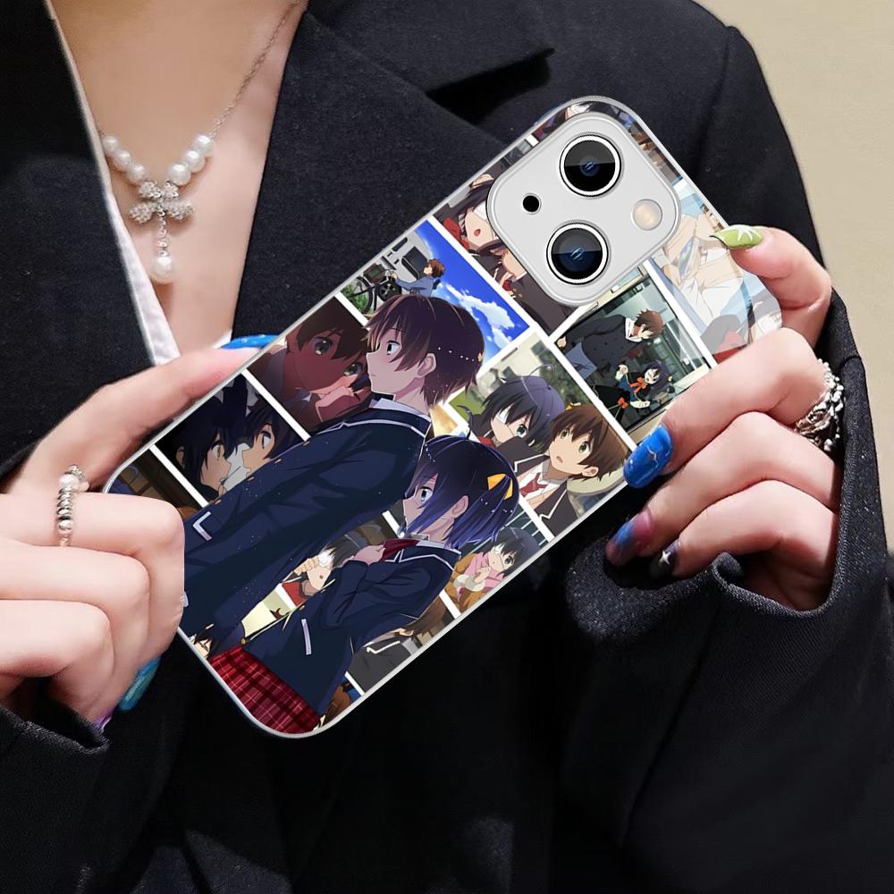 Чехол для телефона Чунибё Рикка Таканаси для iPhone 14 13 12 Mini 11 Pro XS Max X XR 14 Plus Защитное стекло