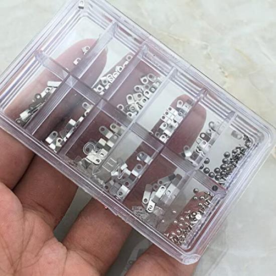 Stainless Steel Watch Movement Repair Adapter Fixing Screws Washers for ETA Watchmaker Tools & 2836/2834/2846