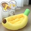 Cartoon Banana Pet Bed for Cats and Small Dogs - Teddy, Bichon, Pomeranian - Four Seasons Mat