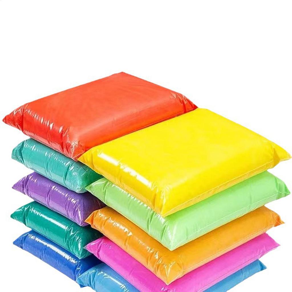 12/24/36 шт. Цветная глина Детская лепка Детская поделка Глина для лепки на воздухе Стимулирует занятия по раннему развитию детей Интерактивные