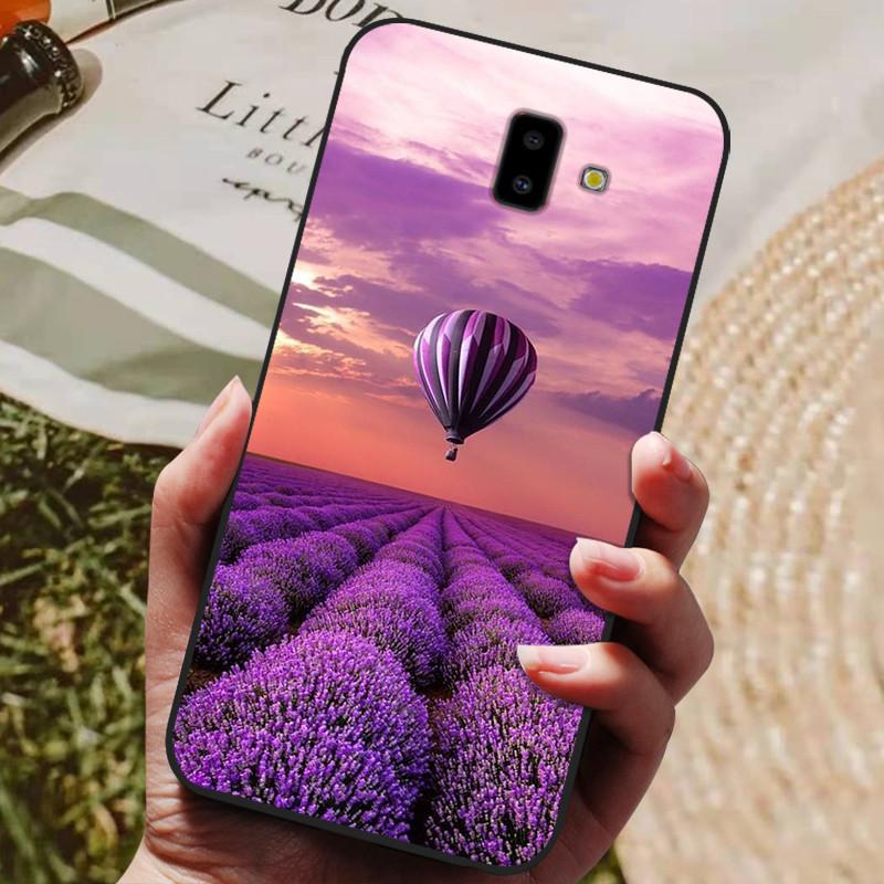 Для Samsung J6 J6+ 2018 Чехол Силиконовая Задняя Крышка Чехол для Телефона Для Samsung Galaxy J6Plus 2018 J6+ J6 Plus J610 J 6 Мягкий Бампер Funda