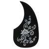 Golden And Silver Acoustic Guitar Pickguard Self Adhesive Protective Cover  Guitar Protection