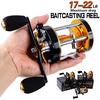 Baitcasting Reel Trolling Fishing Reel 6+1BB Metal Jigging Boat Travel Sea Fishing Fishing Gear