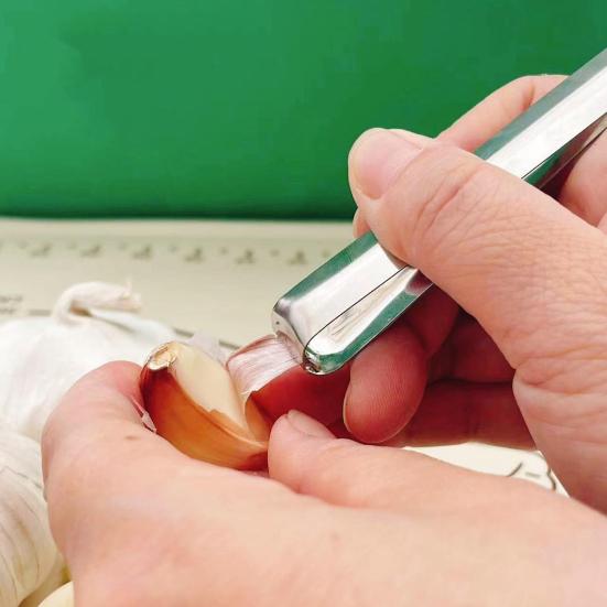 2 шт., набор пинцетов для рыбных костей, пинцет из нержавеющей стали для удаления чеснока, инструмент, антикоррозийные зажимы для очистки чеснока, кухонные гаджеты