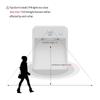 LED Night Light with Wireless Detector, AA Battery Powered Wall Lamp, PIR Motion Sensor, Auto On, Off, Cabinet, Stairs Lighting