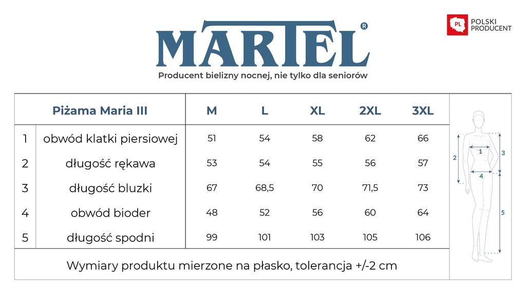 202 28 Maria Iii Pajamas Size 3XL