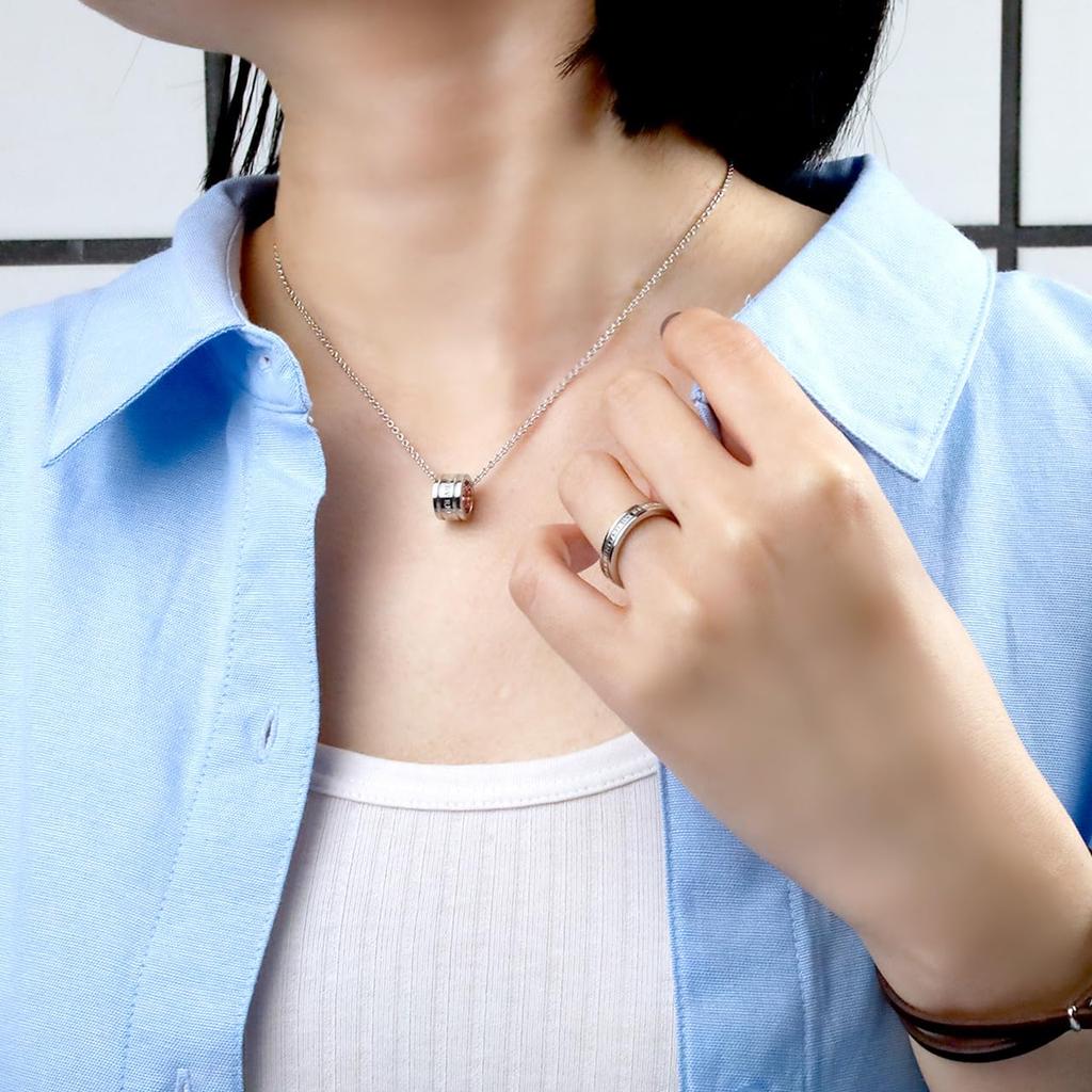 Серебряное парное ожерелье SV925 с настоящей красной нитью. Комплект из 2 пар для мужчин и женщин.