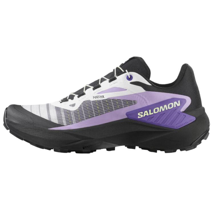 SALOMON Genesis Удобные кроссовки для трейлраннинга Женские кроссовки Черно-фиолетовые L47767300